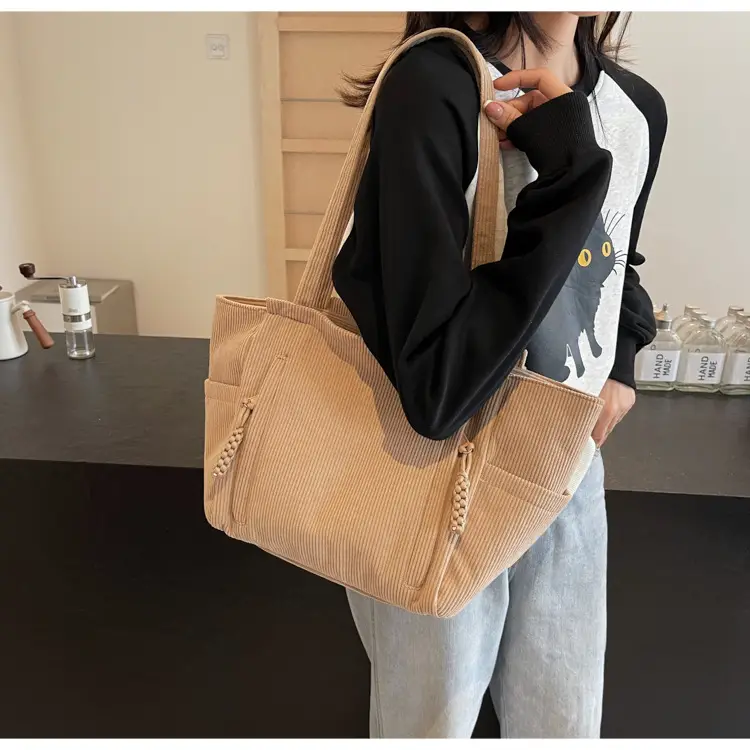 Women's Korean Style Casual Large Capacity Tote Bag — feature 35