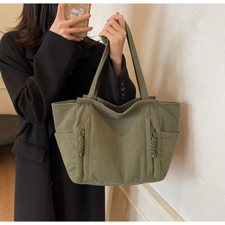 Women's Korean Style Casual Large Capacity Tote Bag — feature 40