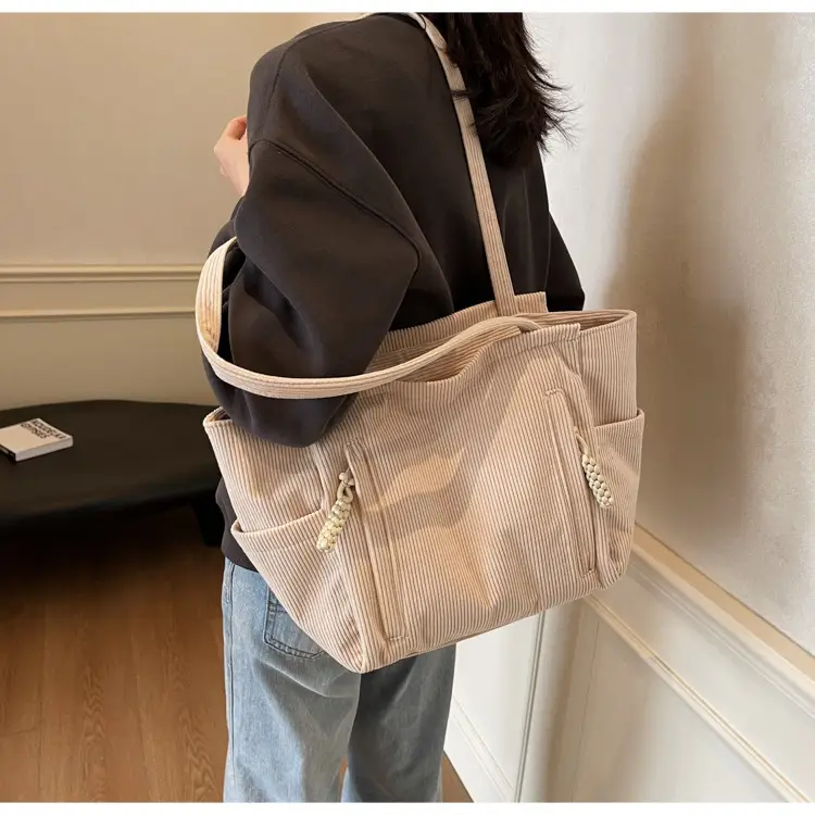 Women's Korean Style Casual Large Capacity Tote Bag — feature 45