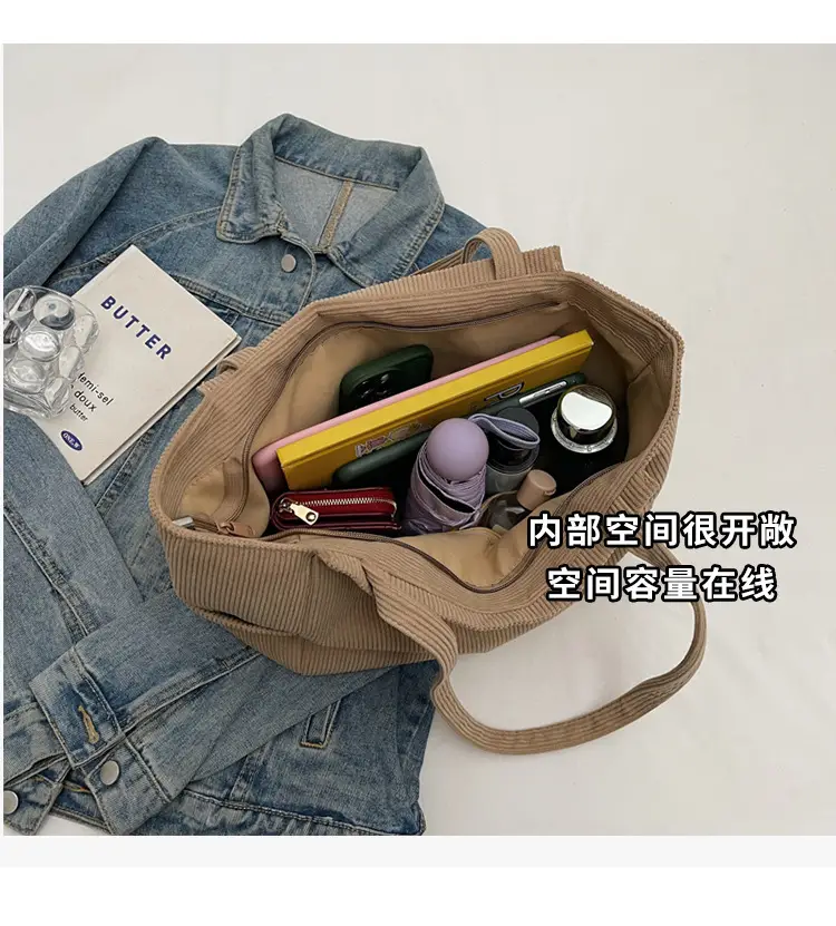 Women's Korean Style Casual Large Capacity Tote Bag — feature 8