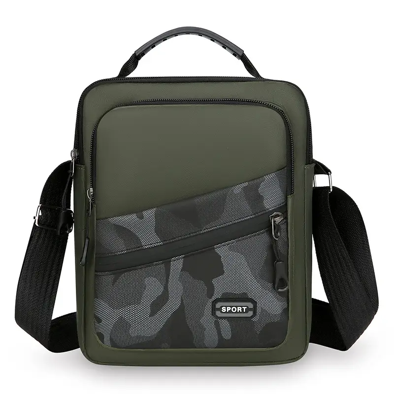 Men's Oxford Cloth Crossbody Bag 600mm Casual Business