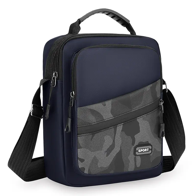 Men's Oxford Cloth Crossbody Bag 600mm Casual Business