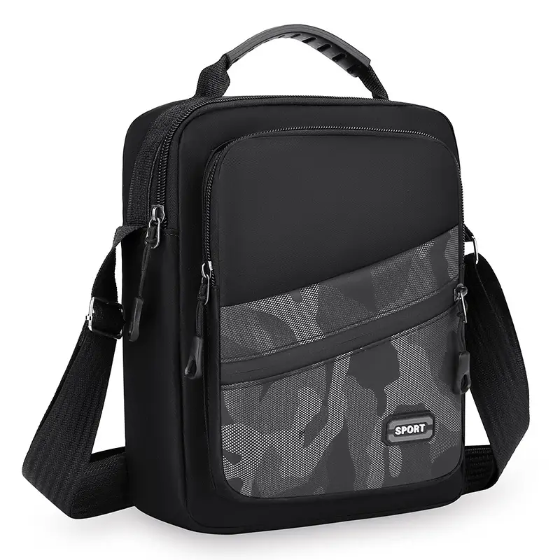 Men's Oxford Cloth Crossbody Bag 600mm Casual Business