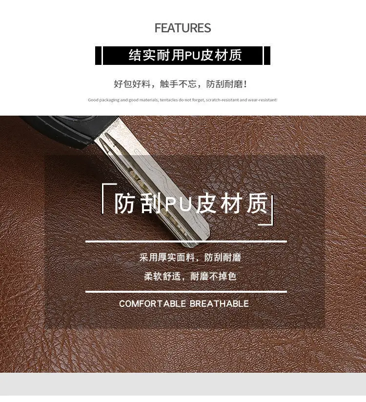 Korean Style PU Leather Crossbody Bag Brown Large Capacity — feature 8