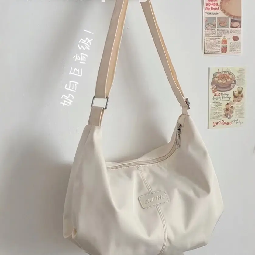 Women's Light Blue Faux Leather Shoulder Bag with Cute Charm - Image 10