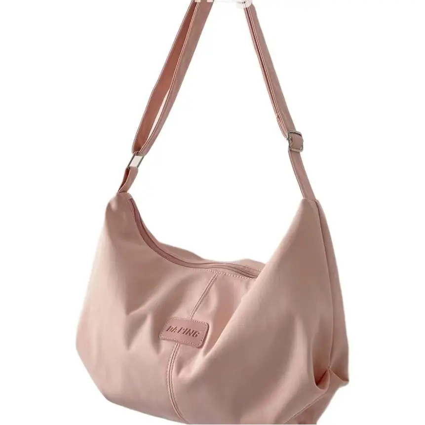 Women's Light Blue Faux Leather Shoulder Bag with Cute Charm - Image 13
