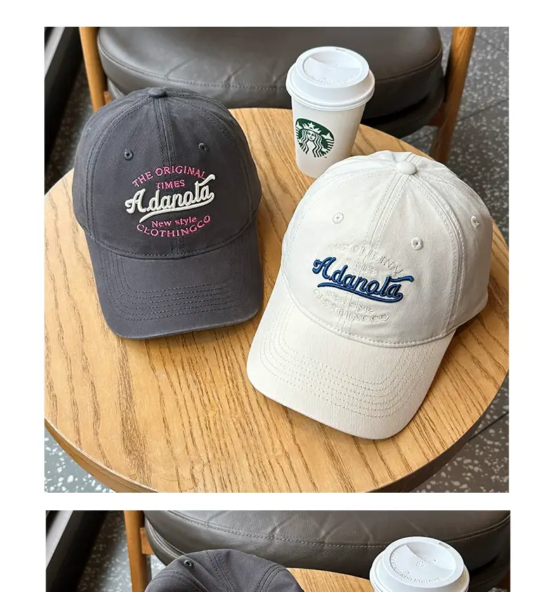 2024 New Baseball Cap Stereo Embroider Soft Top Peaked Cap for Men Women — feature 6