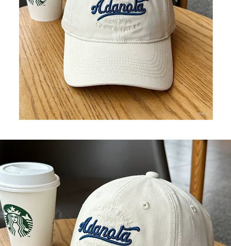 2024 New Baseball Cap Stereo Embroider Soft Top Peaked Cap for Men Women — feature 8