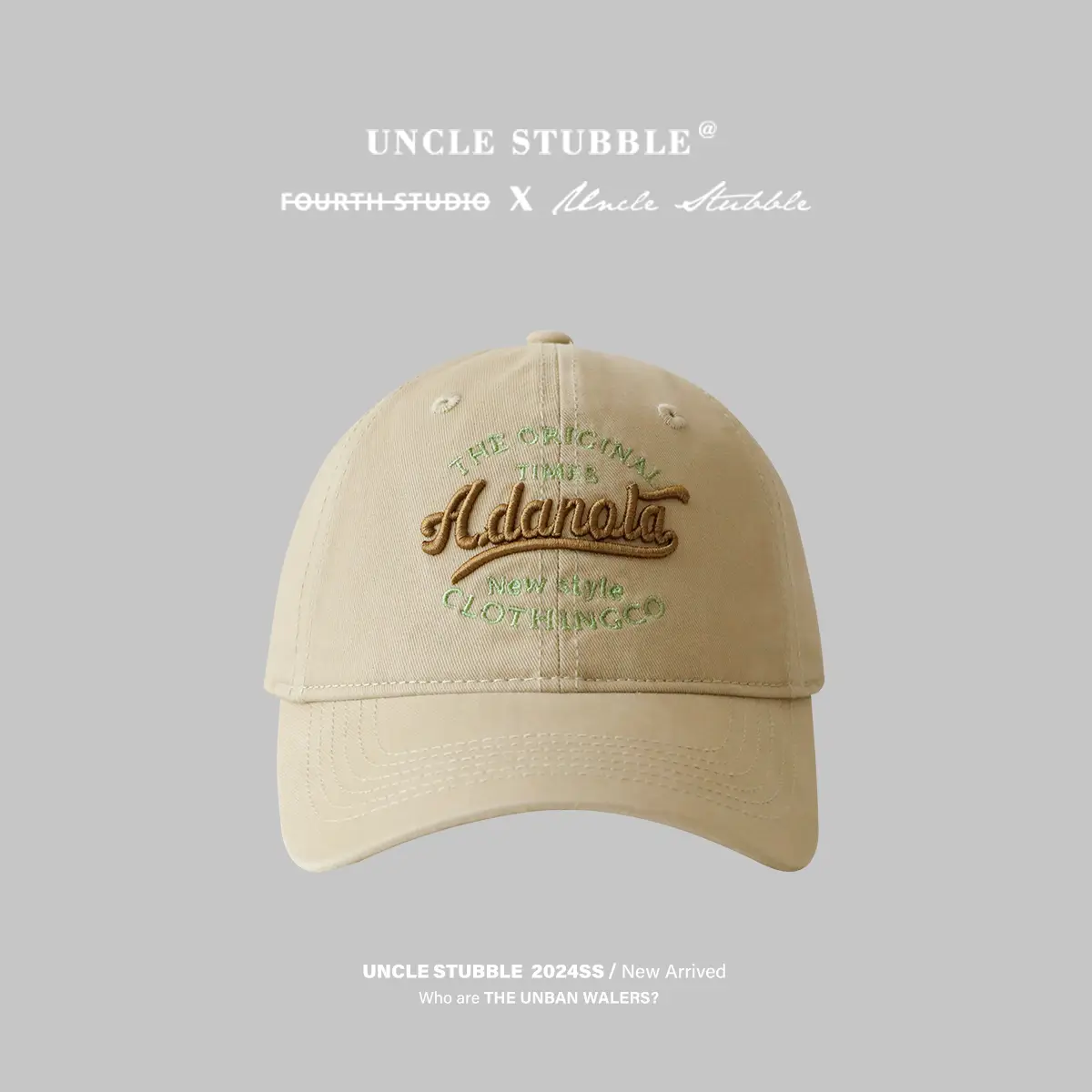 2024 New Baseball Cap Stereo Embroider Soft Top Peaked Cap for Men Women - Image 2