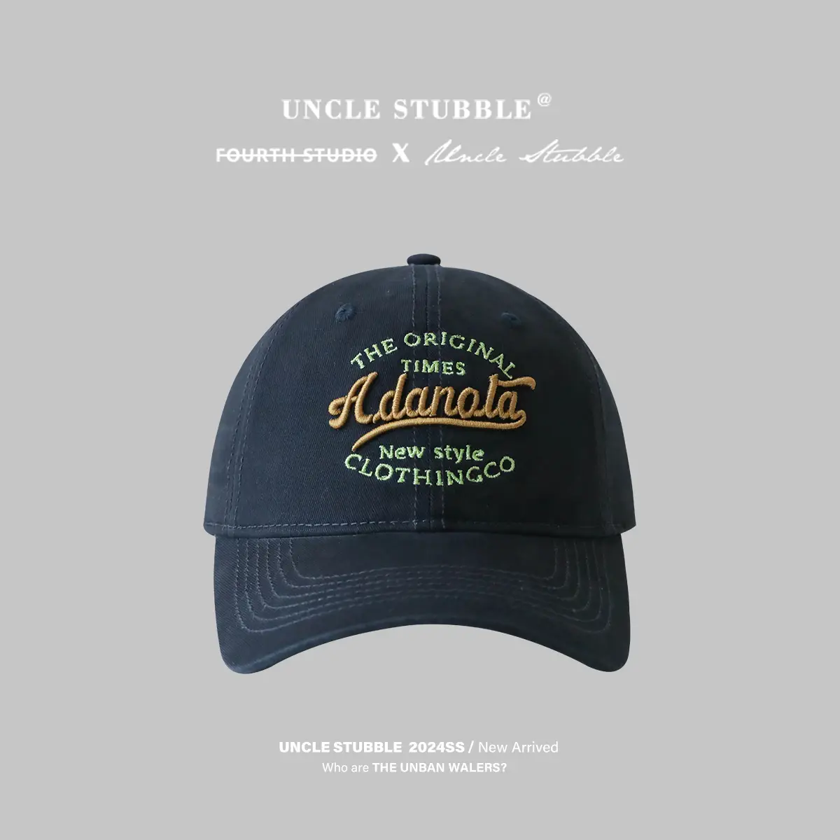 2024 New Baseball Cap Stereo Embroider Soft Top Peaked Cap for Men Women - Image 5