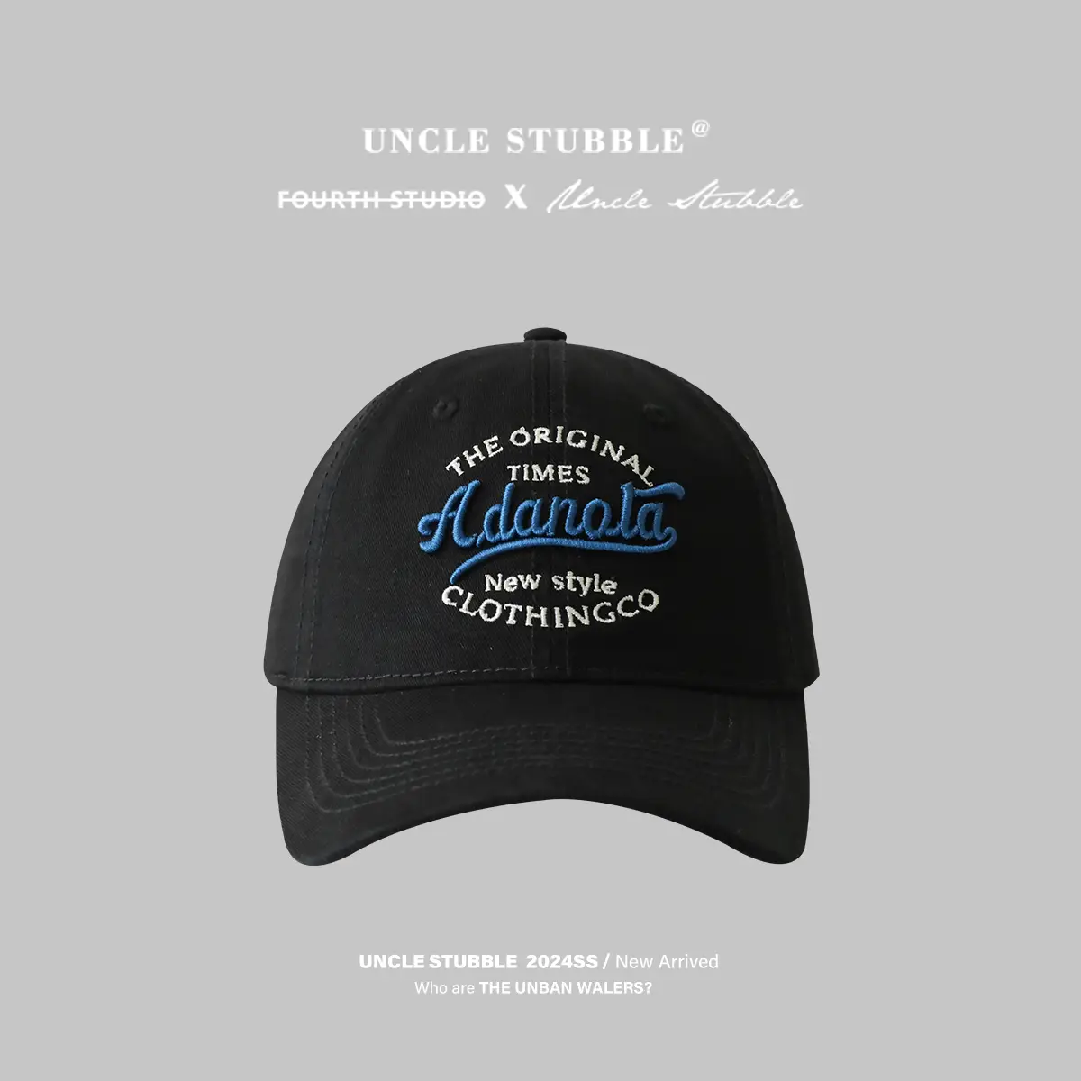2024 New Baseball Cap Stereo Embroider Soft Top Peaked Cap for Men Women - Image 6