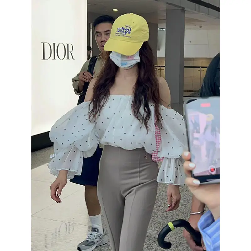 Jolin Tsai Embroidered Baseball Cap for Girls Boys