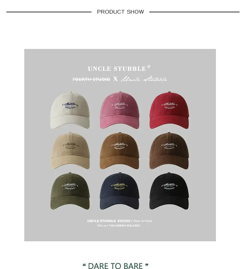 Uncle Stubbies Pink Baseball Cap for Men — feature 2