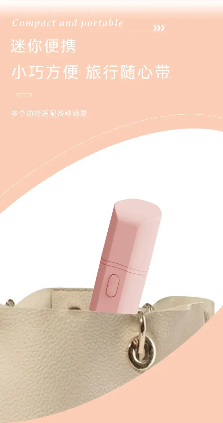 Women's Pink Electric Hair Trimmer Two-in-One Shaving Cutter — feature 11