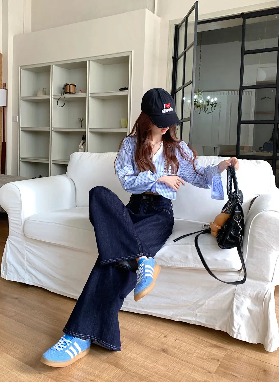 Tall Retro Wide Leg Jeans Dark Blue 2025 — feature 18