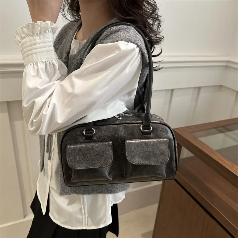 Retro Underarm Bag for Women 2025 New Style - Image 5