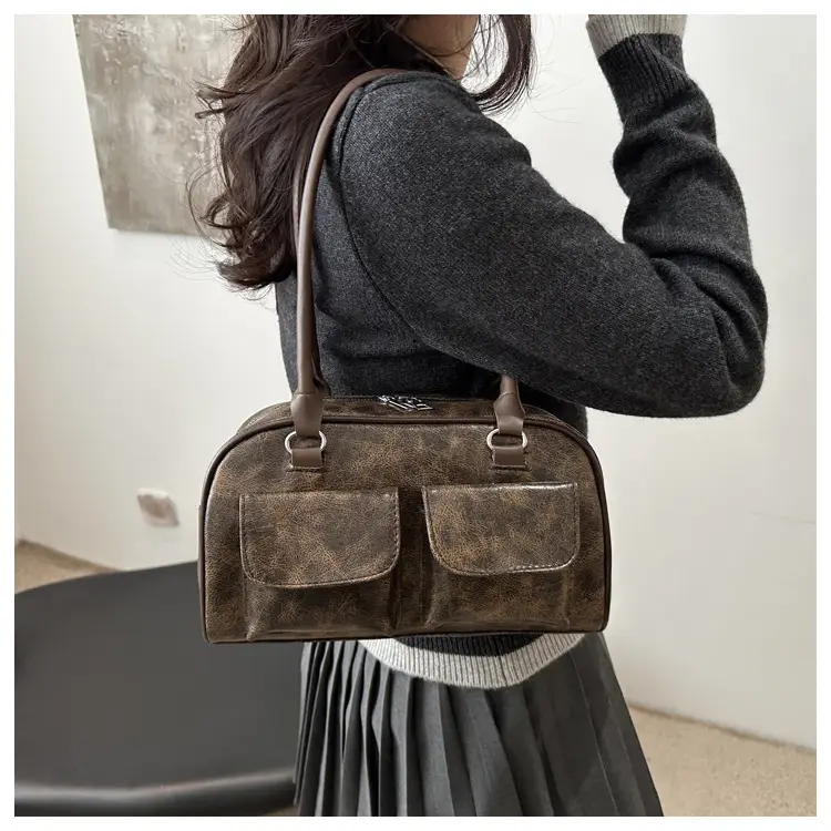 Retro Underarm Bag for Women 2025 New Style — feature 15