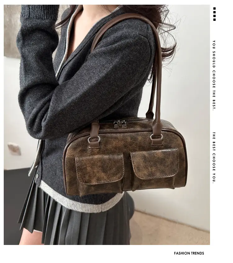 Retro Underarm Bag for Women 2025 New Style — feature 2