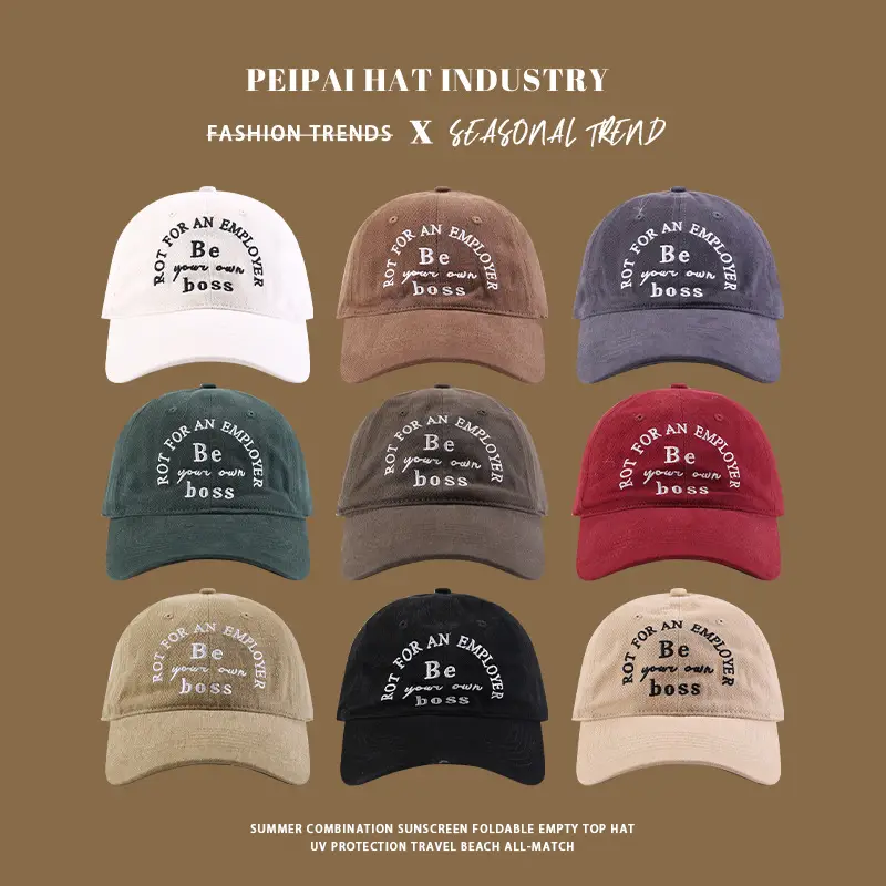 South Korea Spring New Baseball Cap Women's Big Head Casual Face Small All-match Sports Hat Men's Korean Style Cap — feature 2