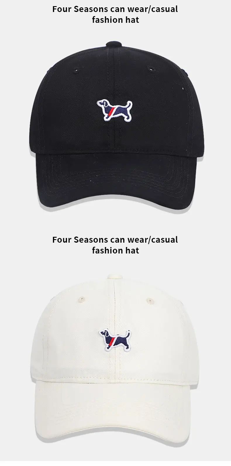 Women Purple Dachshund Cap 54-58cm — feature 12