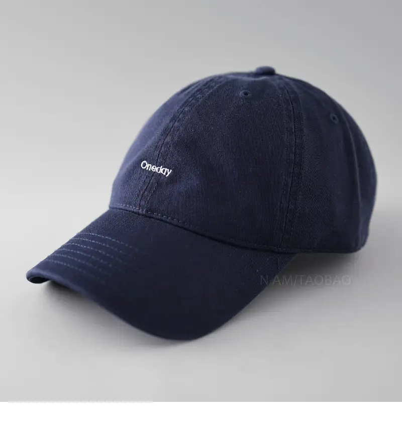 Men's Navy Blue Baseball Cap Casual Trendy - Image 6