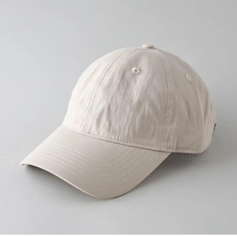 Black Korean Baseball Cap for Men Women