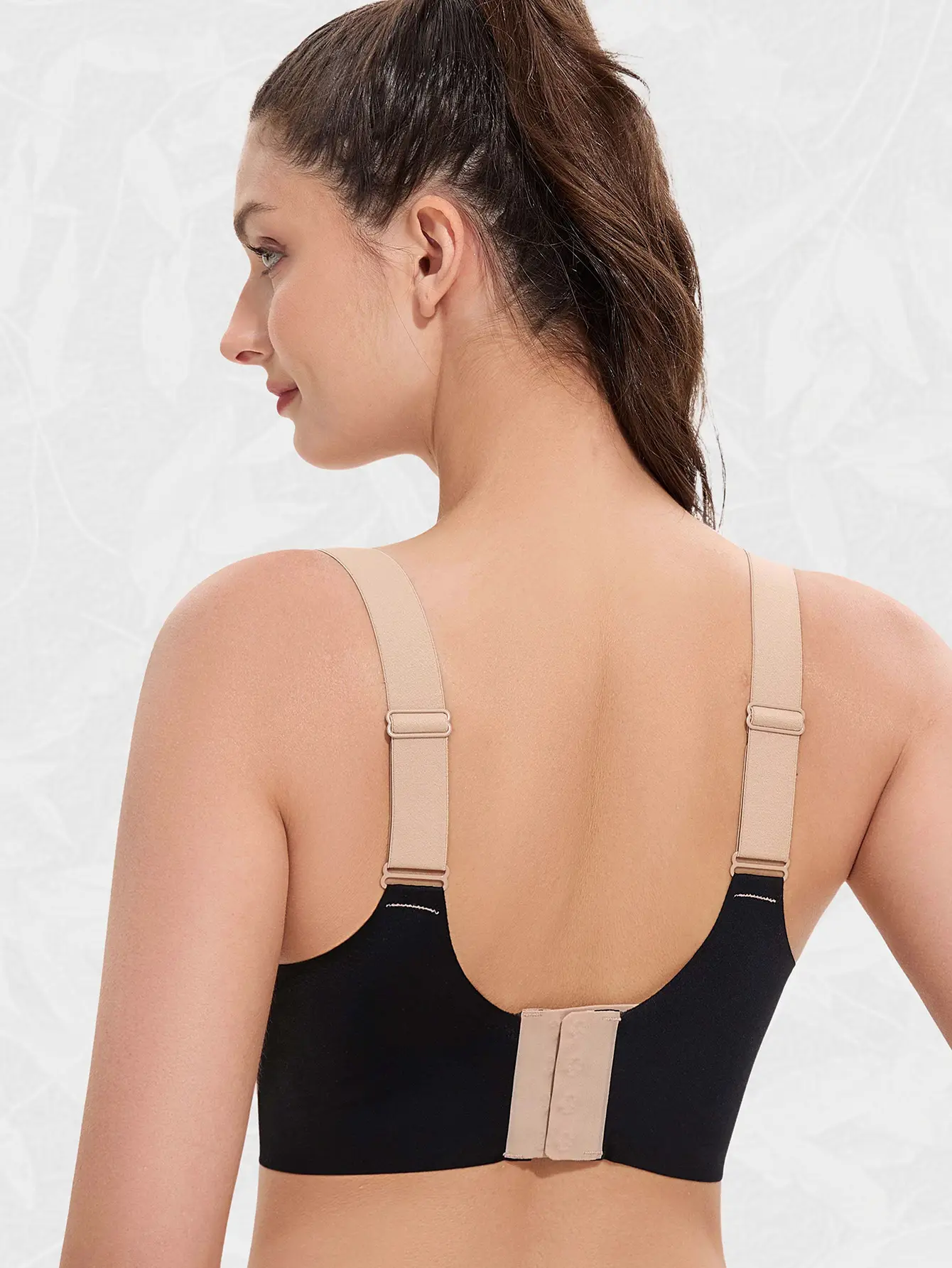 Cross-border Plus Size Soft Support Vest-style Bra — feature 11