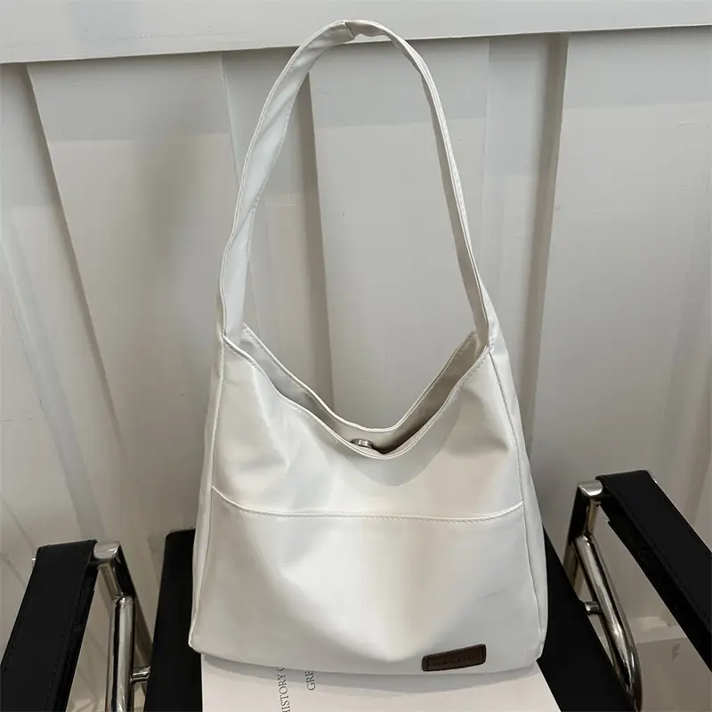 Brown Korean Style Shoulder Bag Large Capacity - Image 9