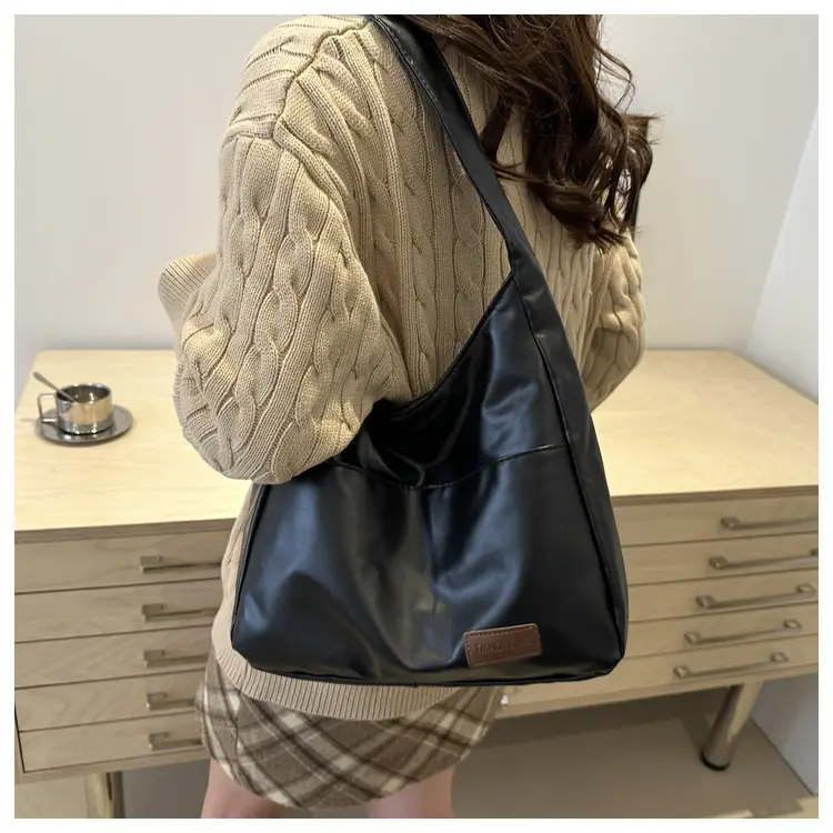 Brown Korean Style Shoulder Bag Large Capacity — feature 19