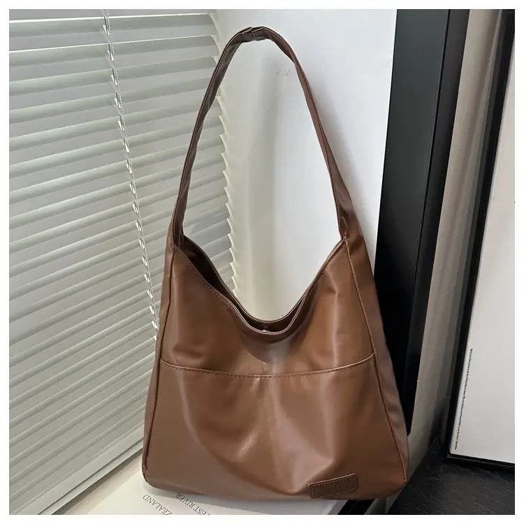 Brown Korean Style Shoulder Bag Large Capacity — feature 24