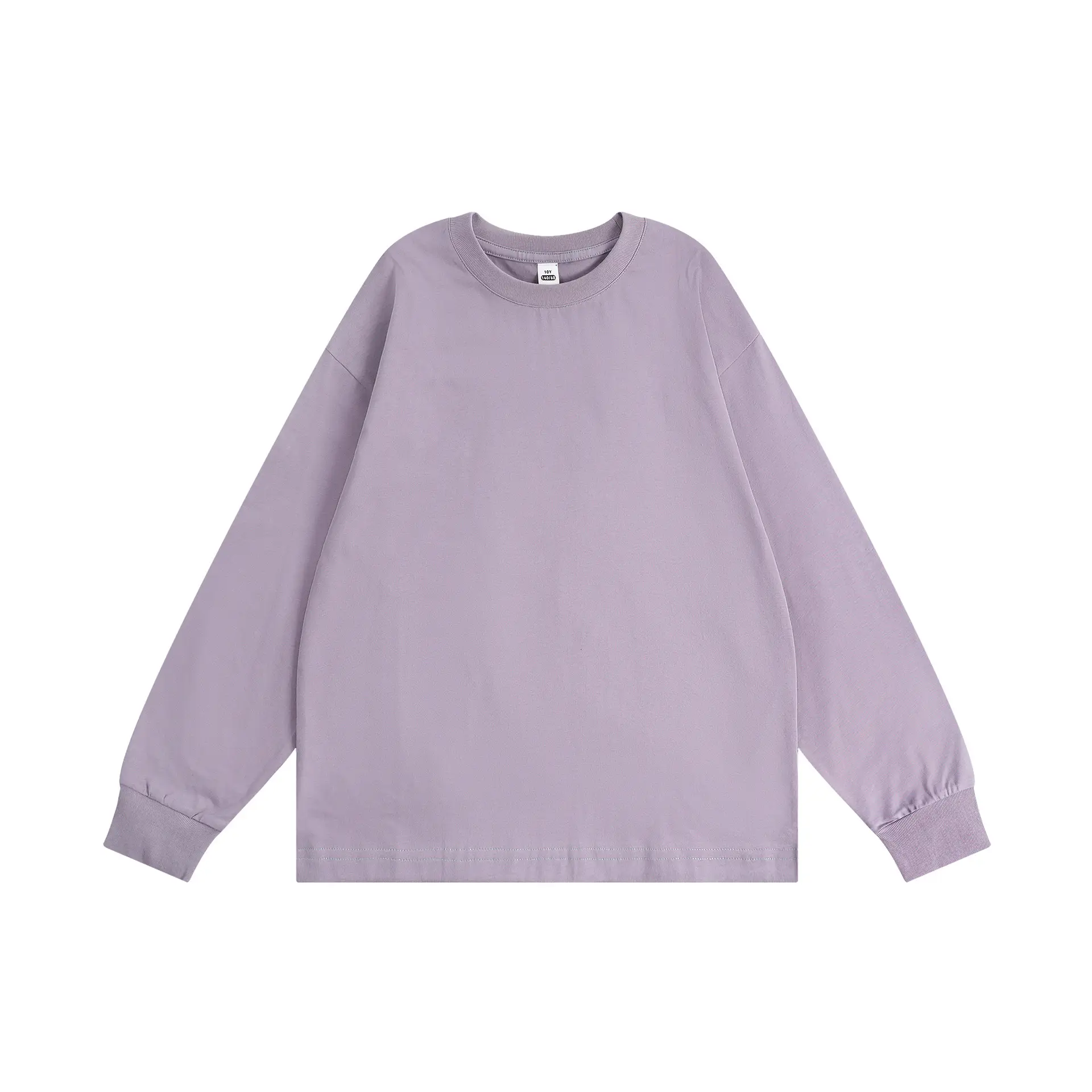 Kids Long Sleeve T-Shirt Purple Black Set - Image 6