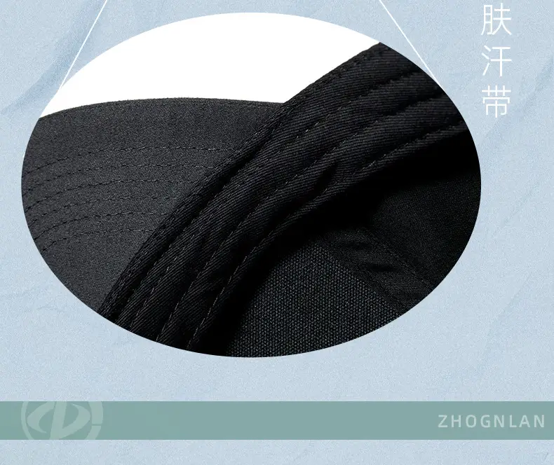 Men's Black Baseball Cap with Logo — feature 20