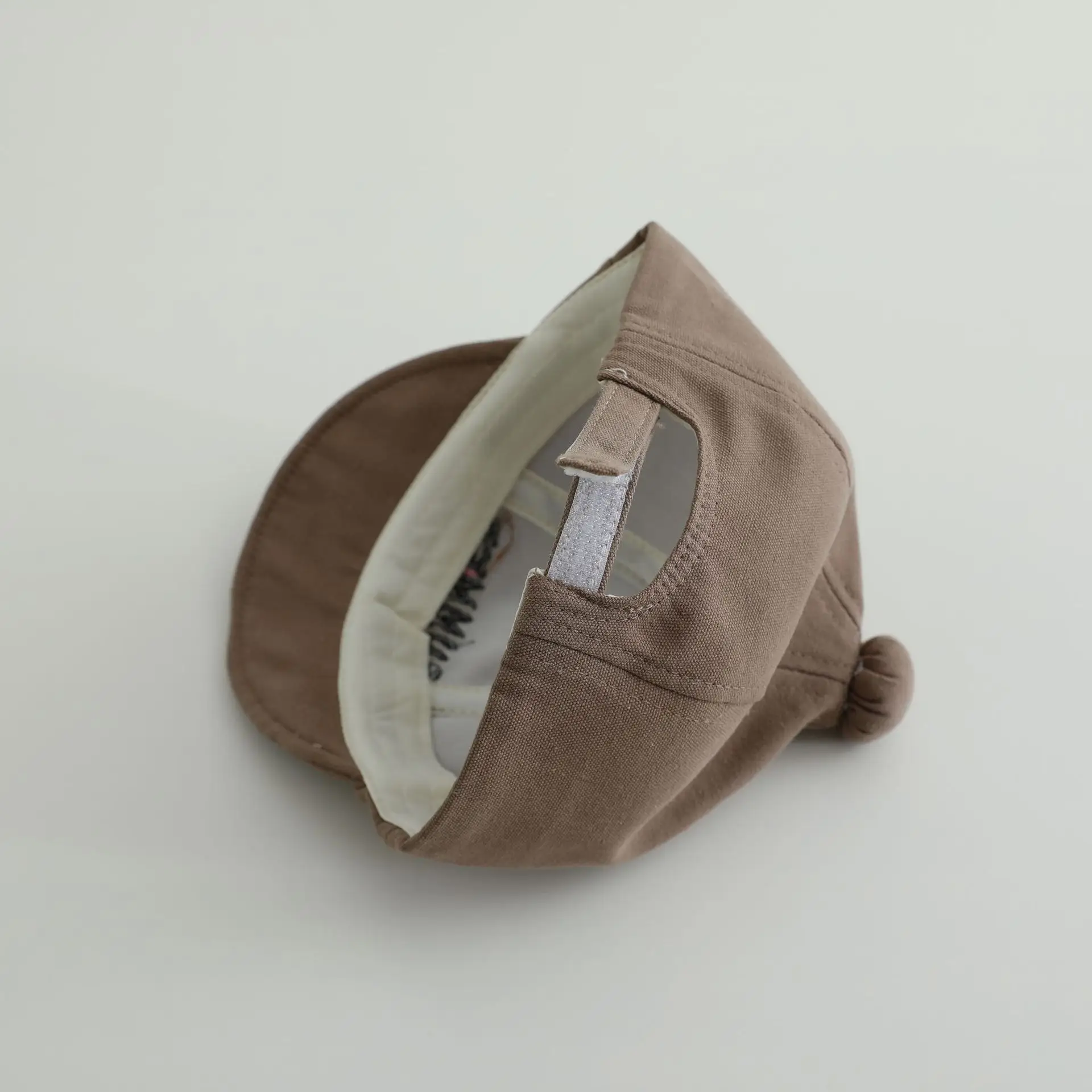 Brown Summer Cap for Boys Girls Brown — feature 15