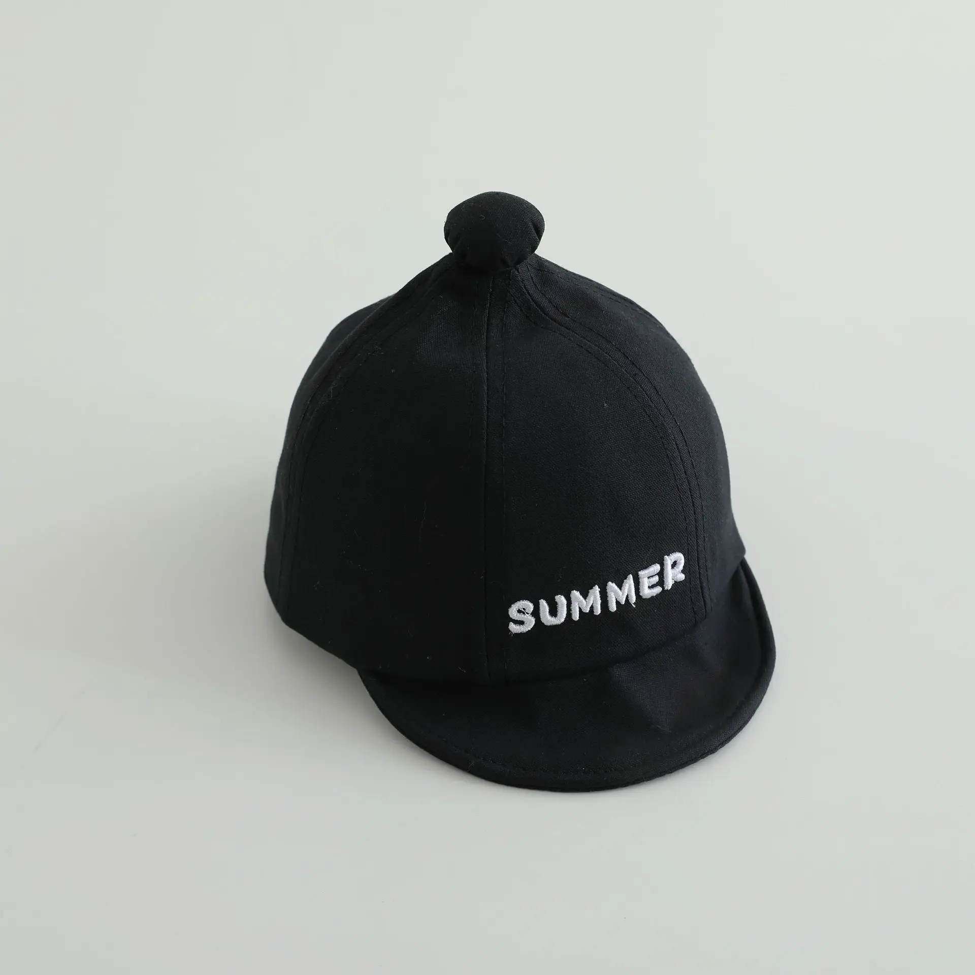 Brown Summer Cap for Boys Girls Brown — feature 7