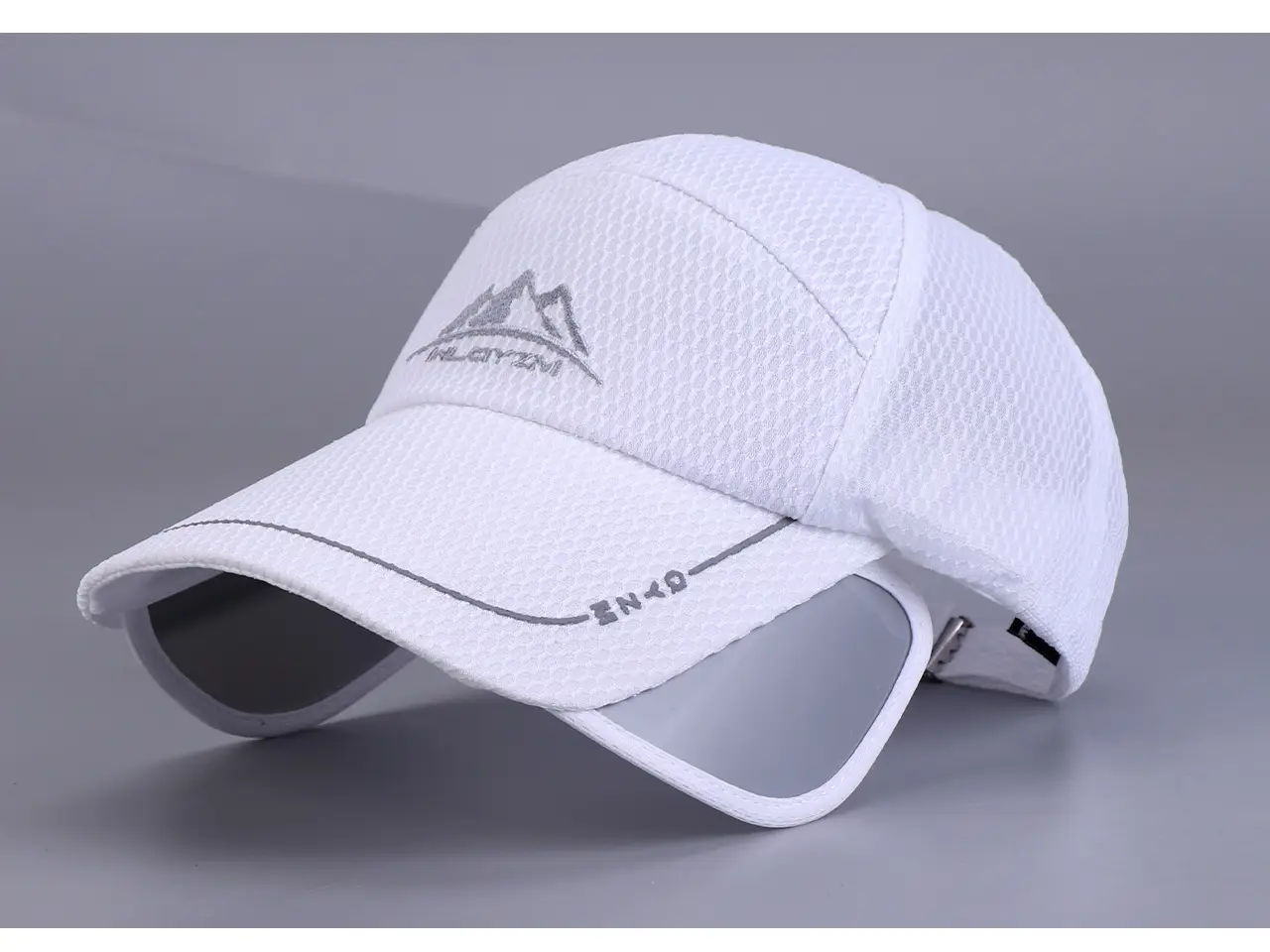 Men Black Mesh Baseball Cap with Sunglasses — feature 14