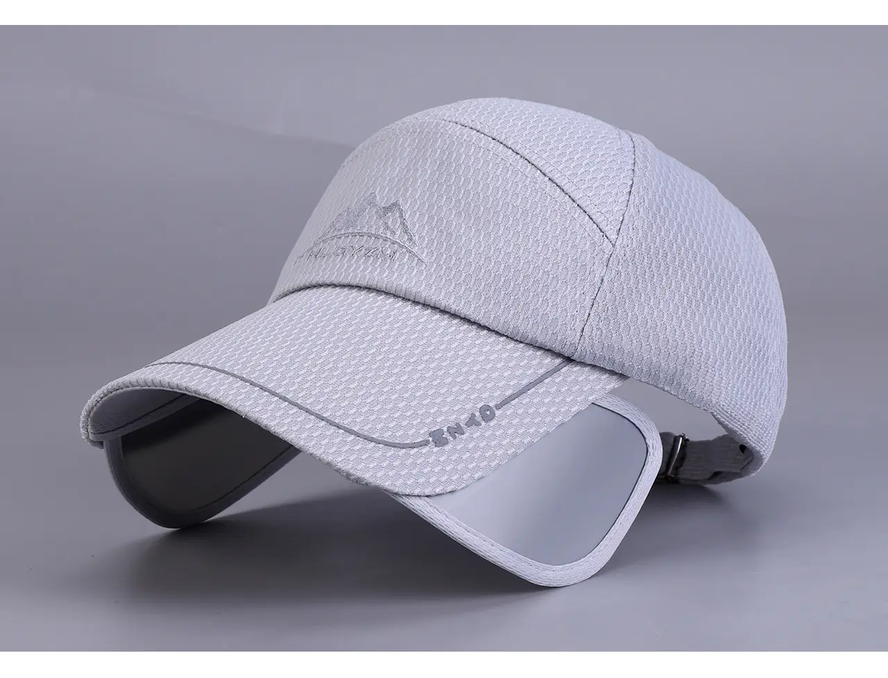Men Black Mesh Baseball Cap with Sunglasses — feature 15