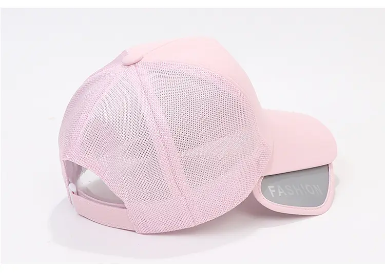 Men Black Mesh Baseball Cap with Sunglasses — feature 28