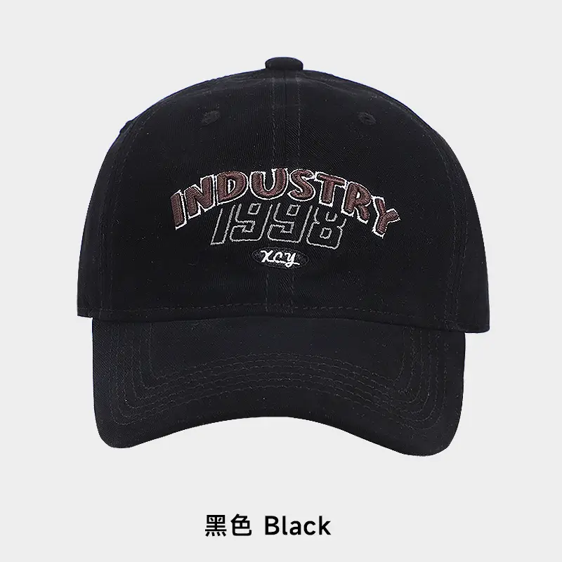 Pink Vintage Letter Embroidered Baseball Cap for Women & Men - Image 5
