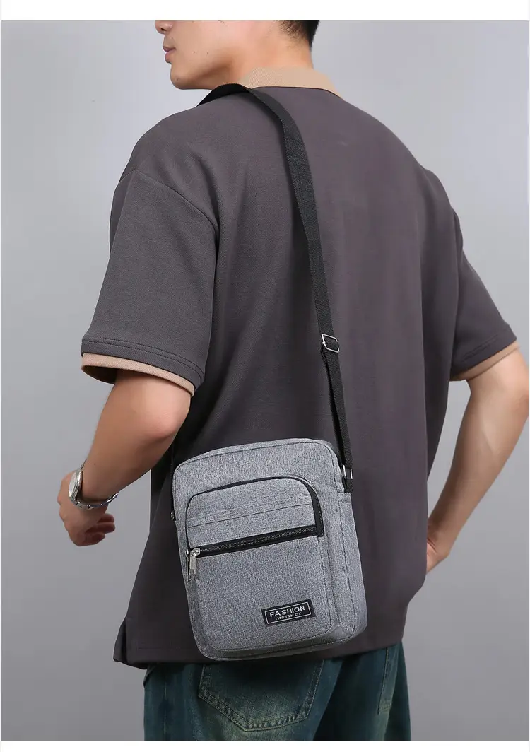 Men's Nylon Shoulder Bag 20W 10EM/OEM — feature 11