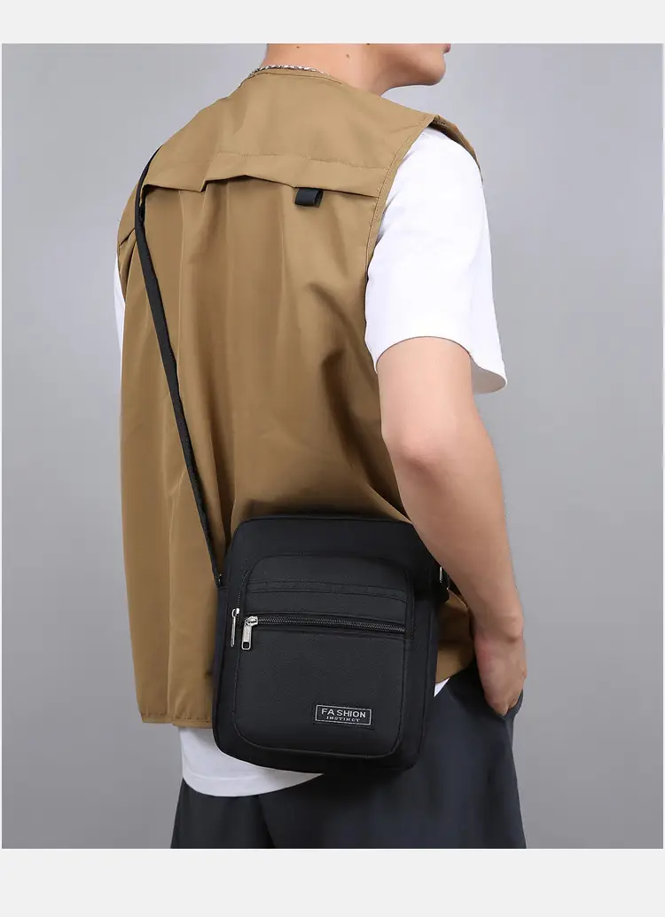 Men's Nylon Shoulder Bag 20W 10EM/OEM — feature 19