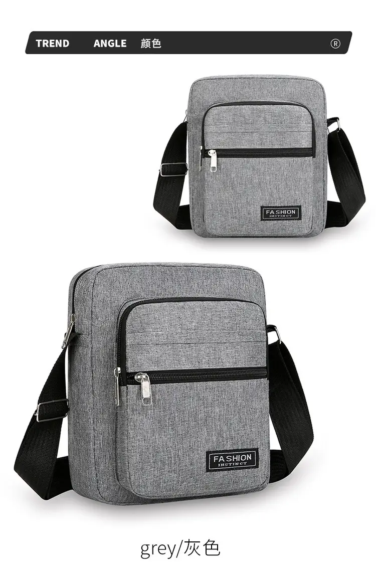 Men's Nylon Shoulder Bag 20W 10EM/OEM — feature 20