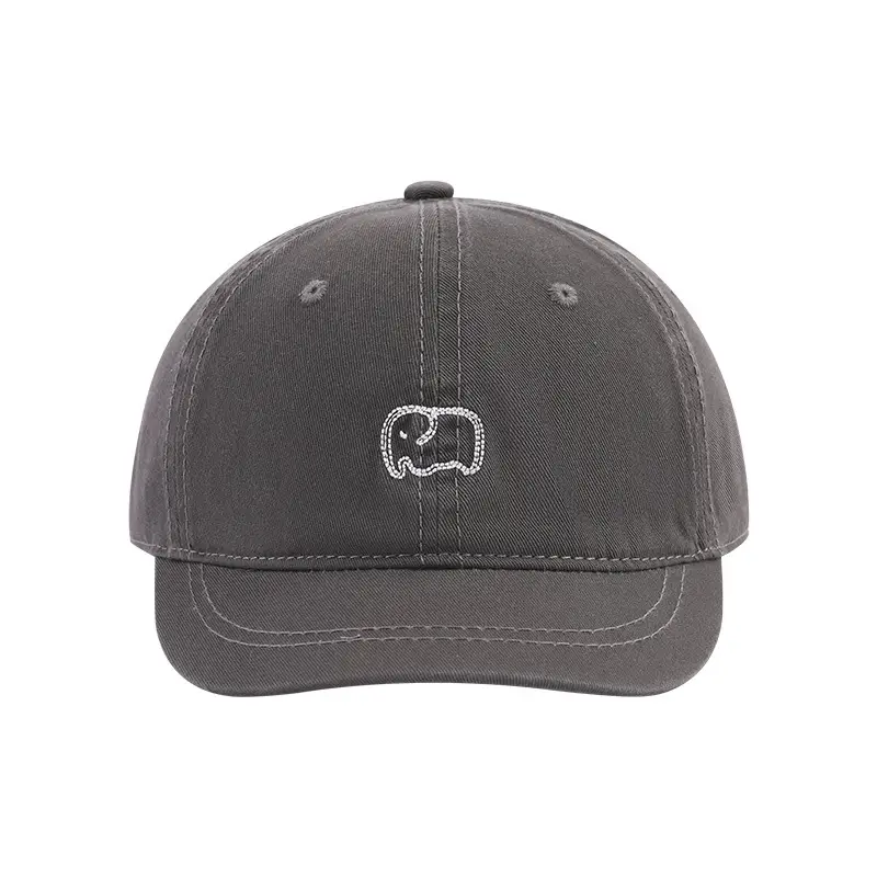 Korean Style Elephant Embroidered Baseball Cap for Women - Image 11