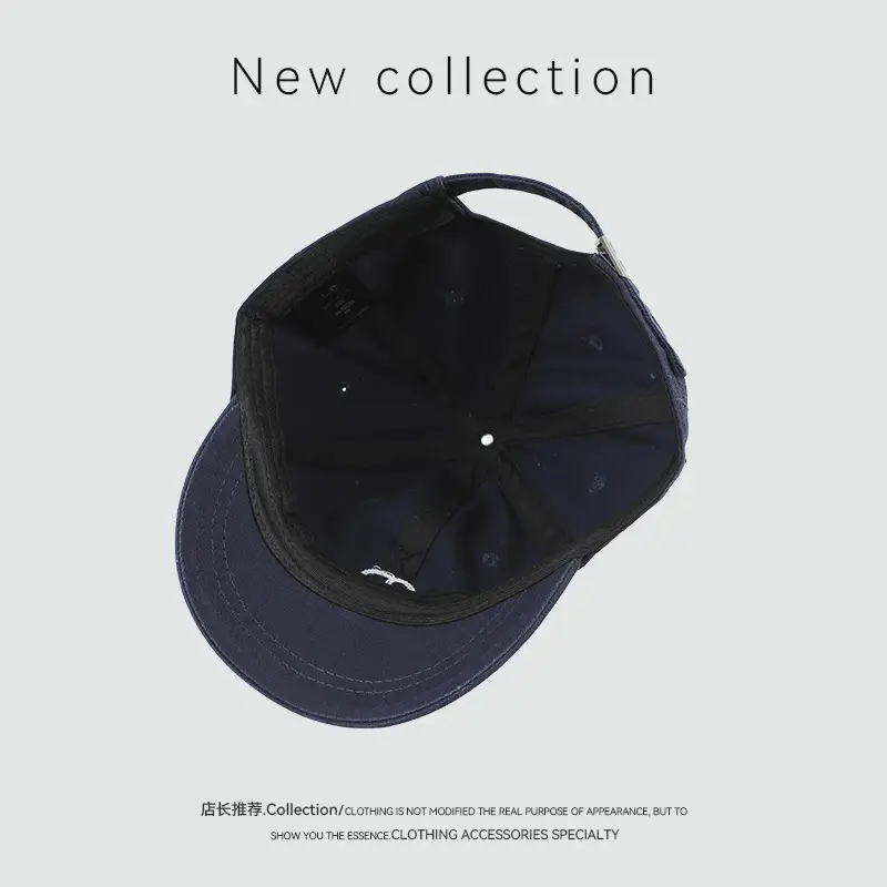 Korean Style Elephant Embroidered Baseball Cap for Women — feature 6