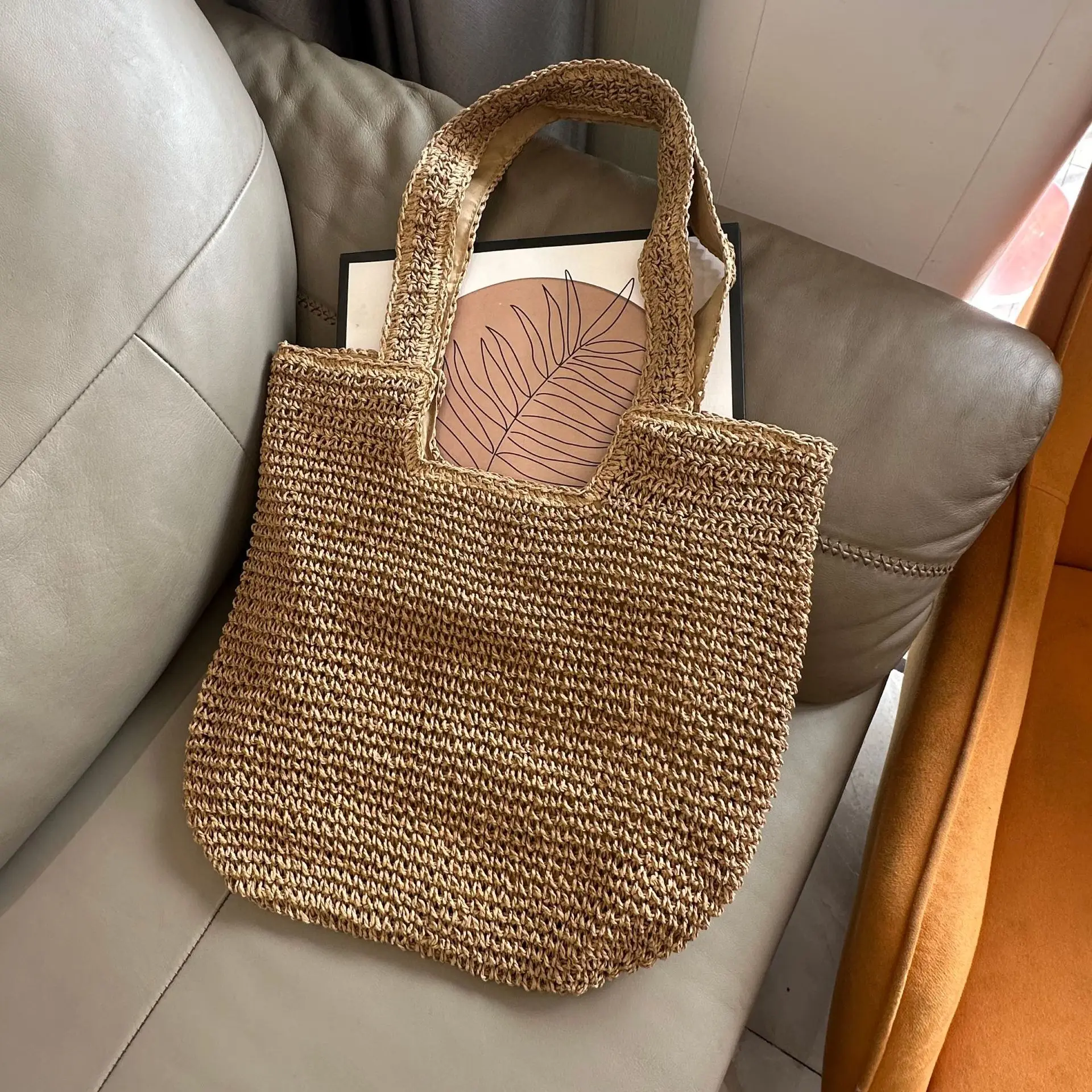 New Large Capacity Woven Straw Bag for Women — feature 11