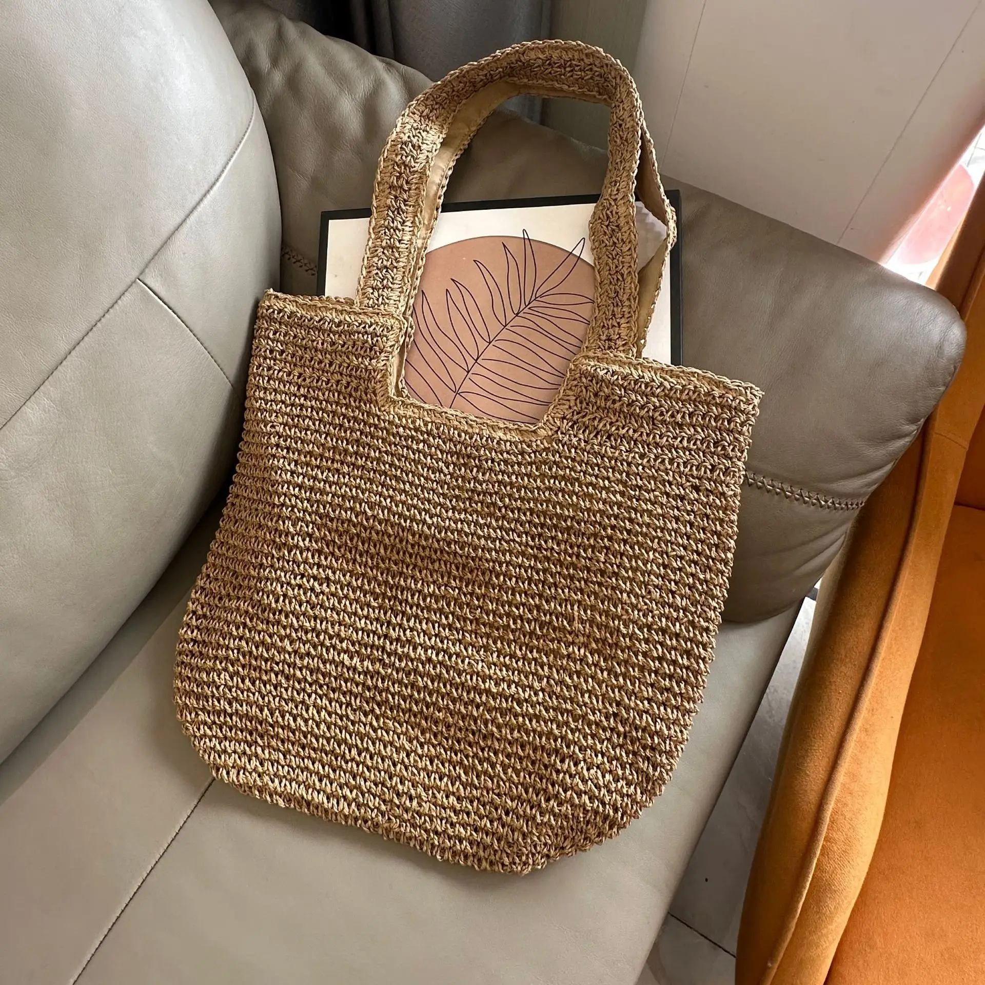 New Large Capacity Woven Straw Bag for Women — feature 12