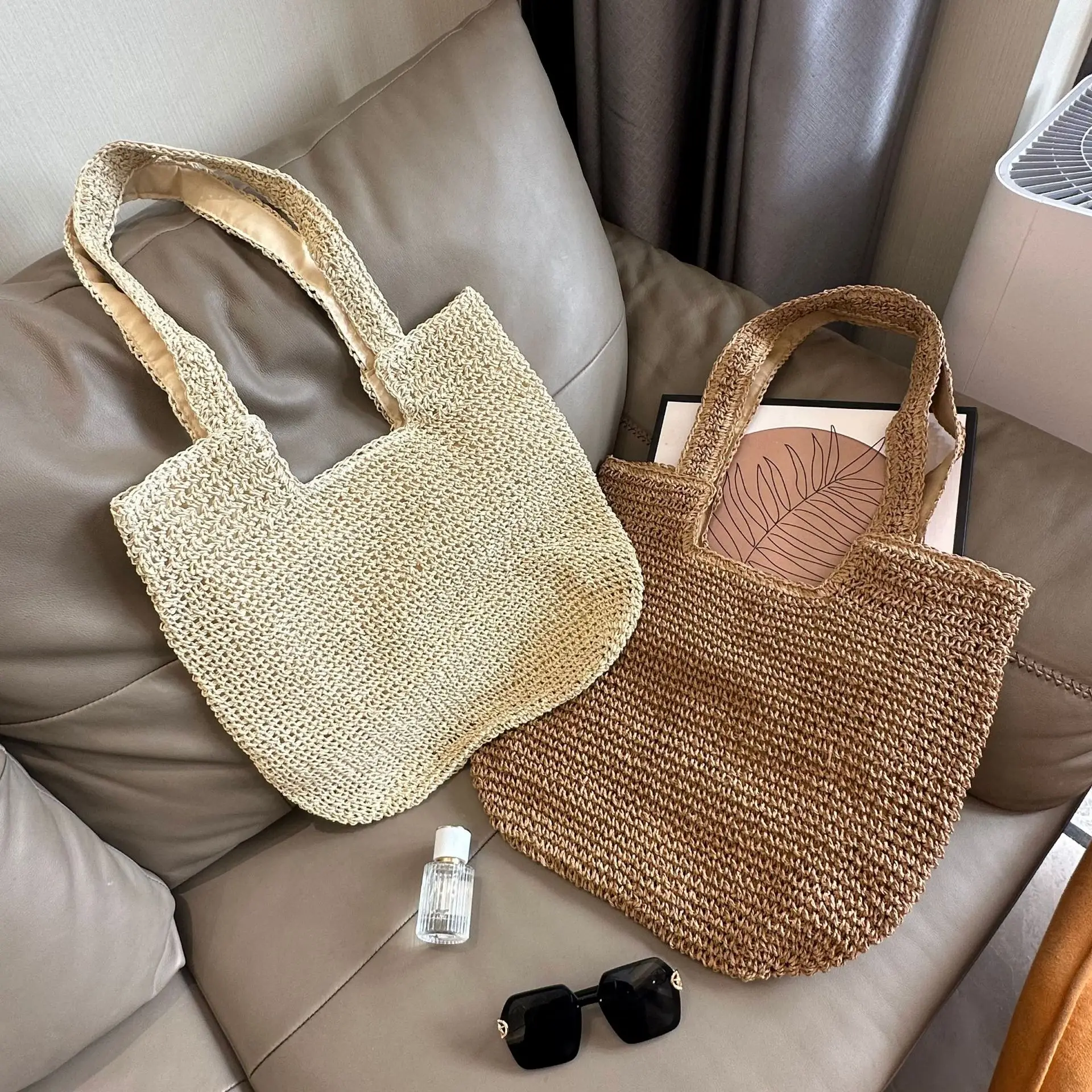 New Large Capacity Woven Straw Bag for Women — feature 2