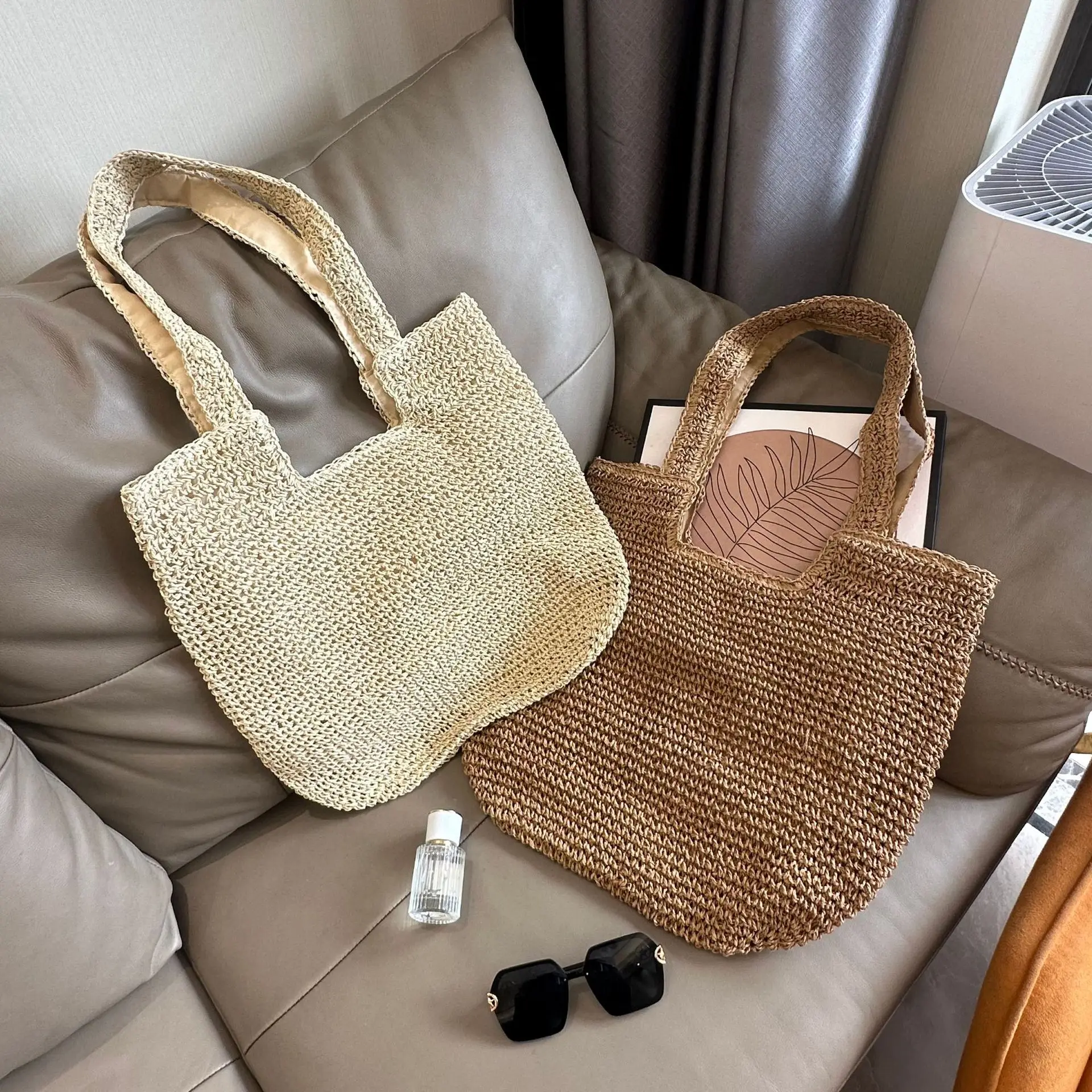 New Large Capacity Woven Straw Bag for Women — feature 3