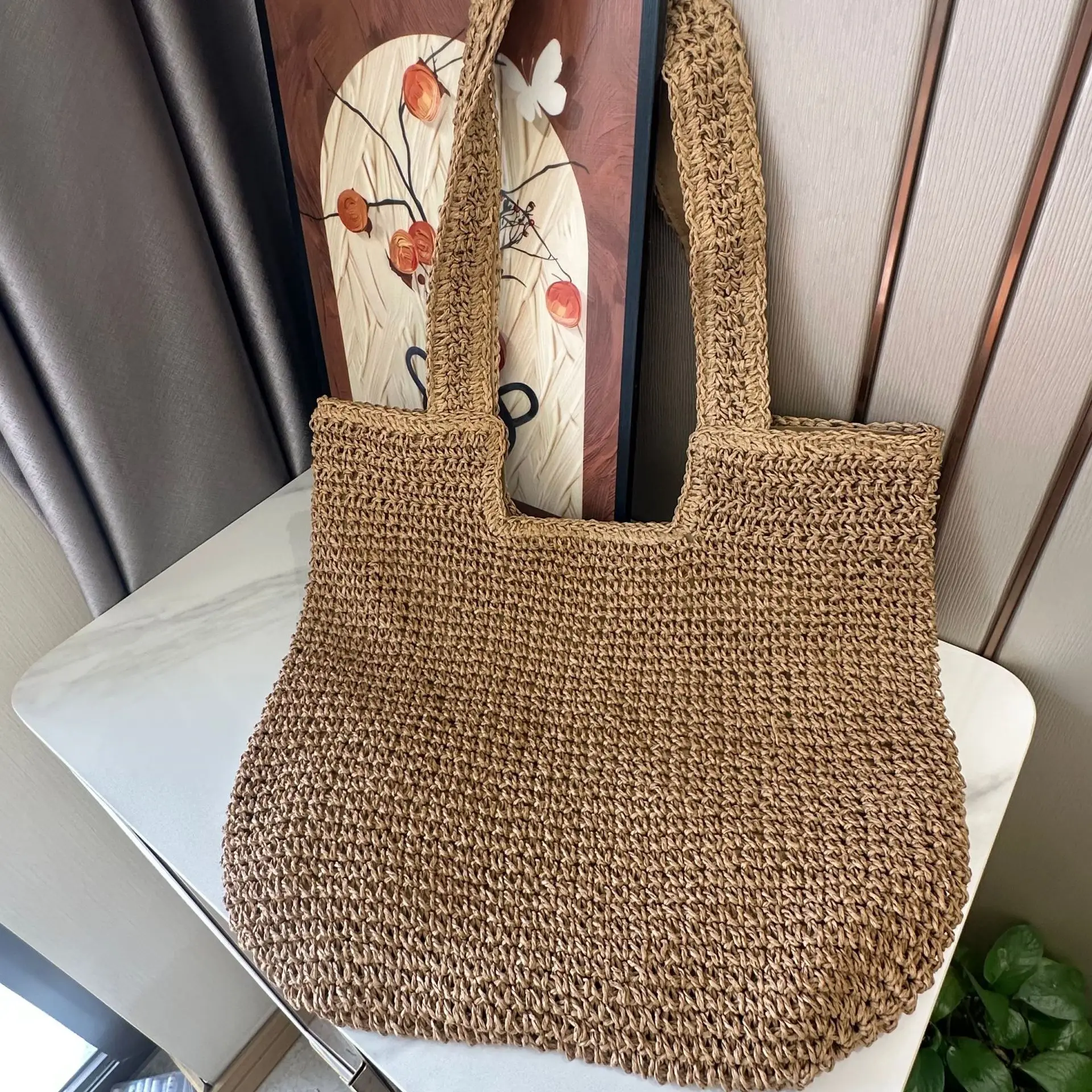 New Large Capacity Woven Straw Bag for Women — feature 4