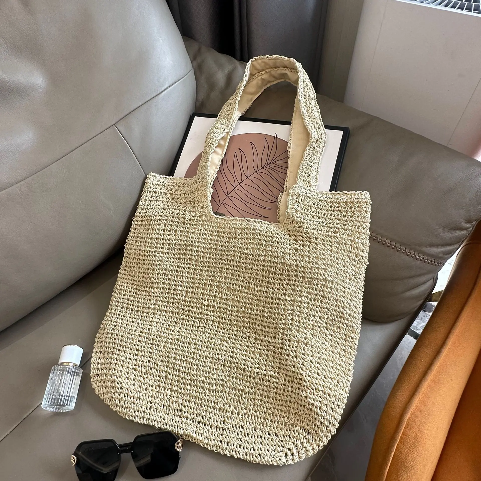 New Large Capacity Woven Straw Bag for Women — feature 6