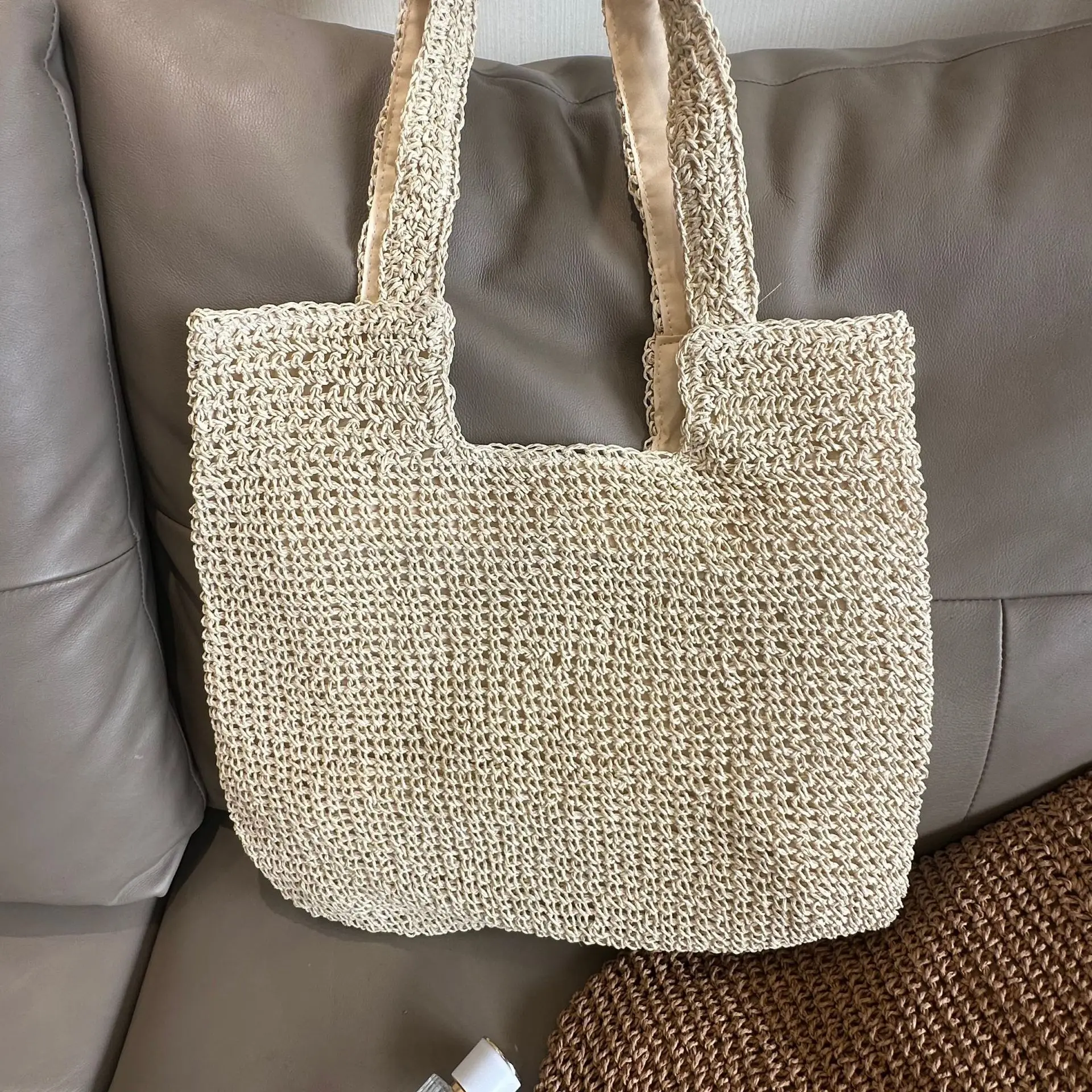 New Large Capacity Woven Straw Bag for Women — feature 9